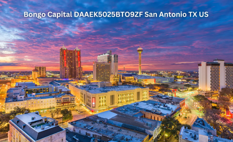 Bongo Capital DAAEK5025BTO9ZF San Antonio TX US: Innovative Financial Solutions and Wealth Management